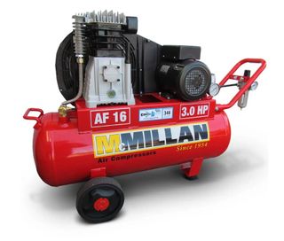 MCMILLAN 3.0HP C/W FILTER REG 60LTR TANK AIR COMPRESSOR