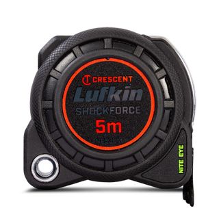 CRESCENT LUFKIN SHOCKFORCE NITE EYE TAPE MEASURE - METRIC - 5M X 30MM