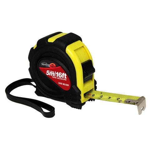 STERLING E TAPE MEASURE - 5M / 16FT