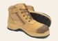 BLUNDSTONE UNISEX LACE WITH ZIP UP SIDE SAFETY BOOTS #318 - WHEAT