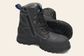 BLUNDSTONE UNISEX PREMIUM LACE WITH ZIP UP SIDE SAFETY BOOTS #997 - BLACK
