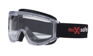 MAXISAFE SAFETY GOGGLES WITH ANTI-FOG CLEAR LENS