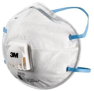 8822 3M™ CUPPED PARTICULATE VALVED RESPIRATOR P2 - SINGLE