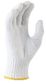 BLEACHED KNITTED POLY COTTON GLOVES