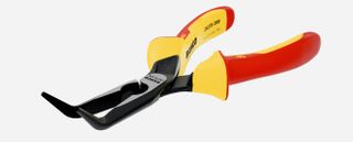 BAHCO SNIPE NOSE RADIO PLIERS, BENT TIPS, INSULATED TO 1000V - 200MM