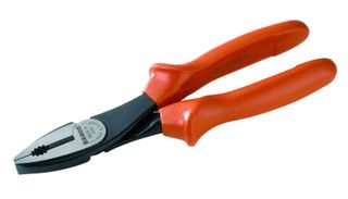 BAHCO COMBINATION PLIERS, INSULATED TO 1000V, MAX CUTTING CAP 2.00MM - 180MM