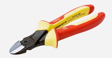 BAHCO ERGO SIDE CUTTING PLIERS, INSULATED TO 1000V, MAX CUTTING CAP 2.0MM - 180MM