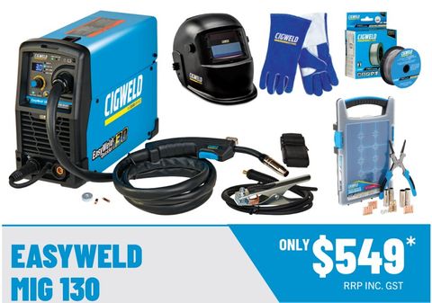 CIGWELD EASYWELD MIG 130 POWER PACK