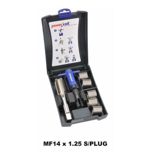 POWERCOIL M14 X 1.25 X 3/8" MF SPARK PLUG THREAD REPAIR KIT