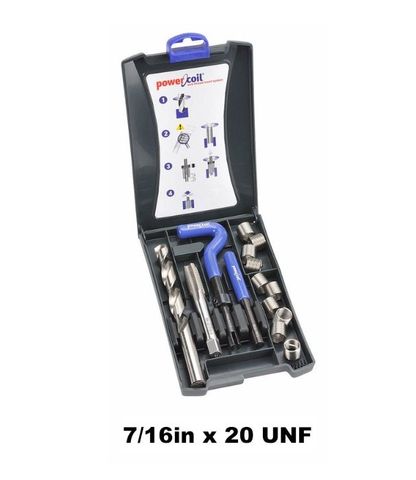 POWERCOIL 7/16" X 20 UNF THREAD REPAIR KIT