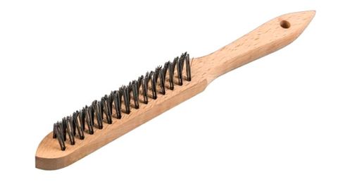 KLINGSPOR WIRE BRUSHES, V SHAPED SCRATCH BRUSH, BHK 600, 290MM