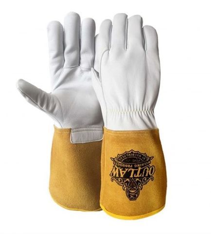 OUTLAW WHITE TIG WELDING GLOVES XL