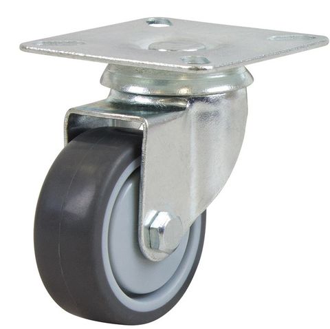 RICHMOND 50MM RUBBER WHEEL 30KG CAPACITY CASTOR SWIVEL