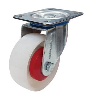 RICHMOND 100MM NYLON WHEEL 200KG CAPACITY CASTOR SWIVEL (S4600)