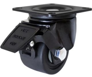 RICHMOND 75MM LOW PROFILE SWIVEL WITH BRAKE PLATE CASTOR (S3006B)