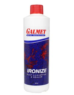GALMET IRONIZE RUST CONVERTER & SEALER - WHITE 500ML