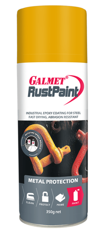 GALMET RUST PAINT EPOXY – GOLDEN YELLOW 350G