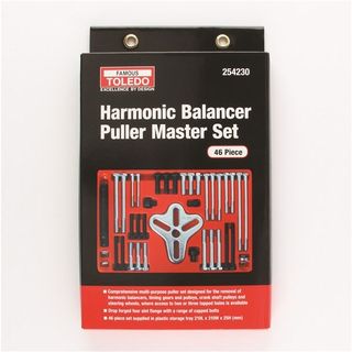 TOLEDO HARMONIC BALANCER PULLER SET - 46 PCE