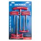 KINCROME T-HANDLE IMPERIAL HEX KEY SET- 8PCE