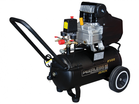 PEERLESS BLACK 2500 DIRECT DRIVE AIR COMPRESSOR - 154LPM, 2.5HP, 30L