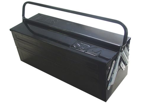 SP TOOLS 5-TRAY CANTILEVER TOOLBOX 450MM - 22LTR