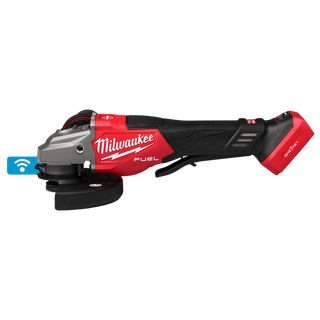MILWAUKEE 18V LI-ION FUEL 125MM (5") ANGLE GRINDER WITH RAPID STOP & DEAD MAN PADDLE SWITCH - TOOL ONLY