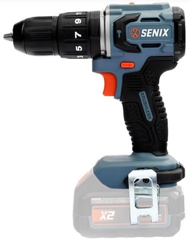 SENIX X2 18V BRUSHLESS HAMMER DRILL SKIN