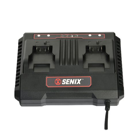 SENIX X2 18V CHARGER, 6.0AH DUAL PORT