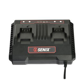 SENIX X2 18V CHARGER, 6.0AH DUAL PORT