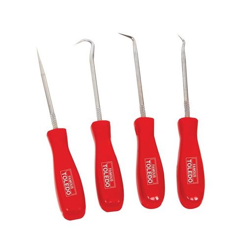 TOLEDO PICK & HOOK SET MINATURE - 4 PCE