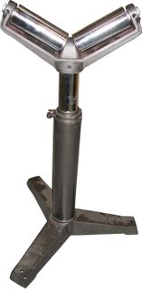 GARRICK HEAVY DUTY "VEE" HEAD ROLLER STAND - CAPACITY 800KG
