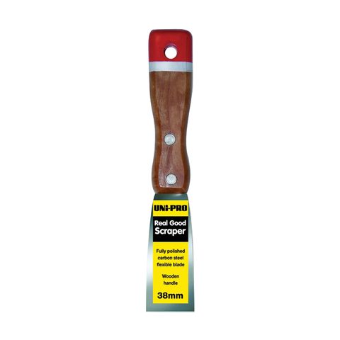 UNI PRO REAL GOOD CARBON STEEL SCRAPER - 38MM