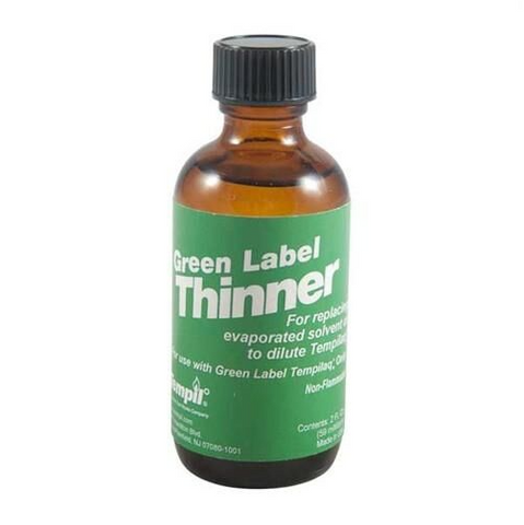 TEMPIL TEMPILAQ GREEN LABEL THINNER - 2OZ - 59ML [24597]