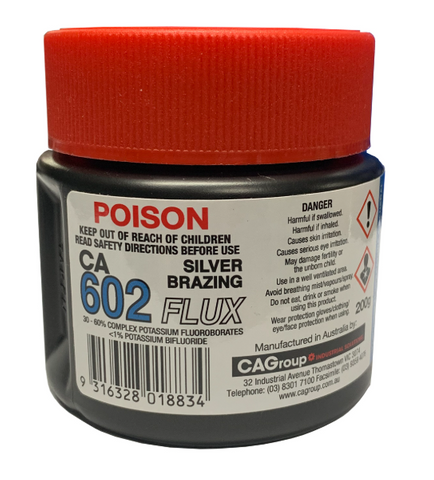 CA-GROUP 602 SILVER BRAZING FLUX 200G