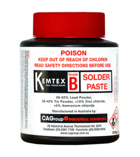 CA-GROUP KEMTEX GRADE B TINNING SOLDER PASTE 1KG