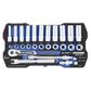KINCROME LOK-ON&trade; 3/8" DRIVE SOCKET SET - 28 PCE - METRIC