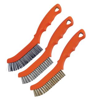 SP TOOLS 230MM WIRE BRUSH SET - 3PCE