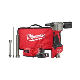 MILWAUKEE M12 12V LI-ION CORDLESS POP RIVET TOOL KIT