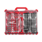 MILWAUKEE SAE & METRIC RATCHET & SOCKET SET WITH PACKOUT&trade; 1/4" & 3/8" - 106 PCE
