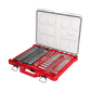 MILWAUKEE SAE & METRIC RATCHET & SOCKET SET WITH PACKOUT&trade; 1/4" & 3/8" - 106 PCE