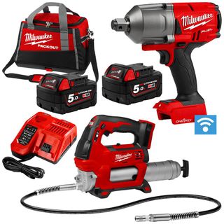 MILWAUKEE M18 FUEL 18V 5.0AH LI-ION 2PCE POWER PACK COMBO KIT