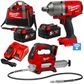 MILWAUKEE M18 FUEL 18V 5.0AH LI-ION 2PCE POWER PACK COMBO KIT