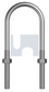 1/4BSW X 2NB ZINC U-BOLT KIT