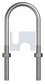 1/4BSW X 1/2NB ZINC U-BOLT KIT