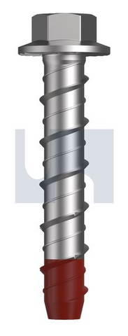 XBOLT HEX ANCHOR BOLT M6 X 100MM GALV