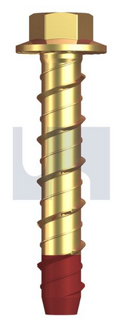 XBOLT HEX ANCHOR BOLT M10 X 120MM ZINC