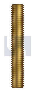 3/8 X 3FT BSW BRASS THREADED ROD