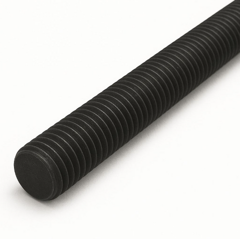 2" X 3FT BSW THREADED ROD PLAIN