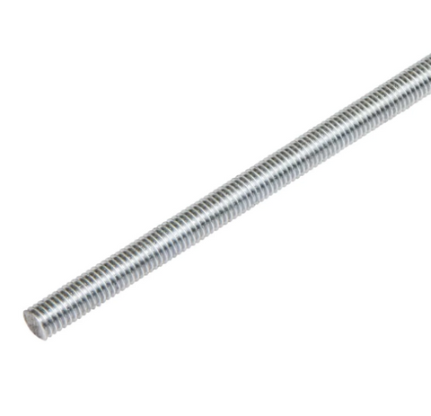 M24 MILD STEEL THREADED ROD ZINC