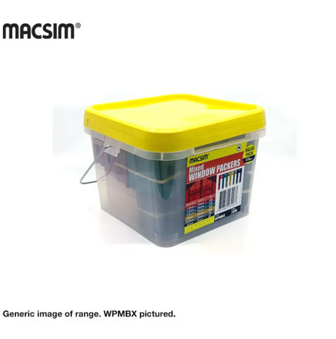 MACSIM WINDOW PACKER MIXED BUCKET 1-10MM 600PCS